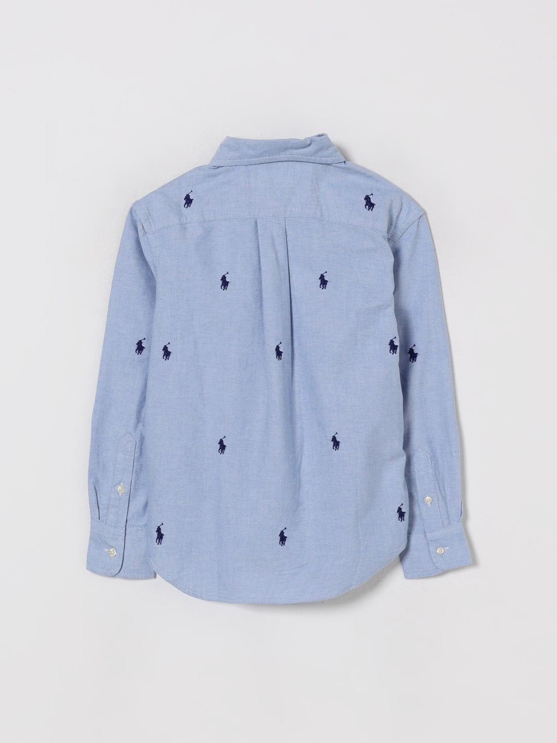 POLO RALPH LAUREN SHIRT: Sweater kids Polo Ralph Lauren, Blue - Img 2