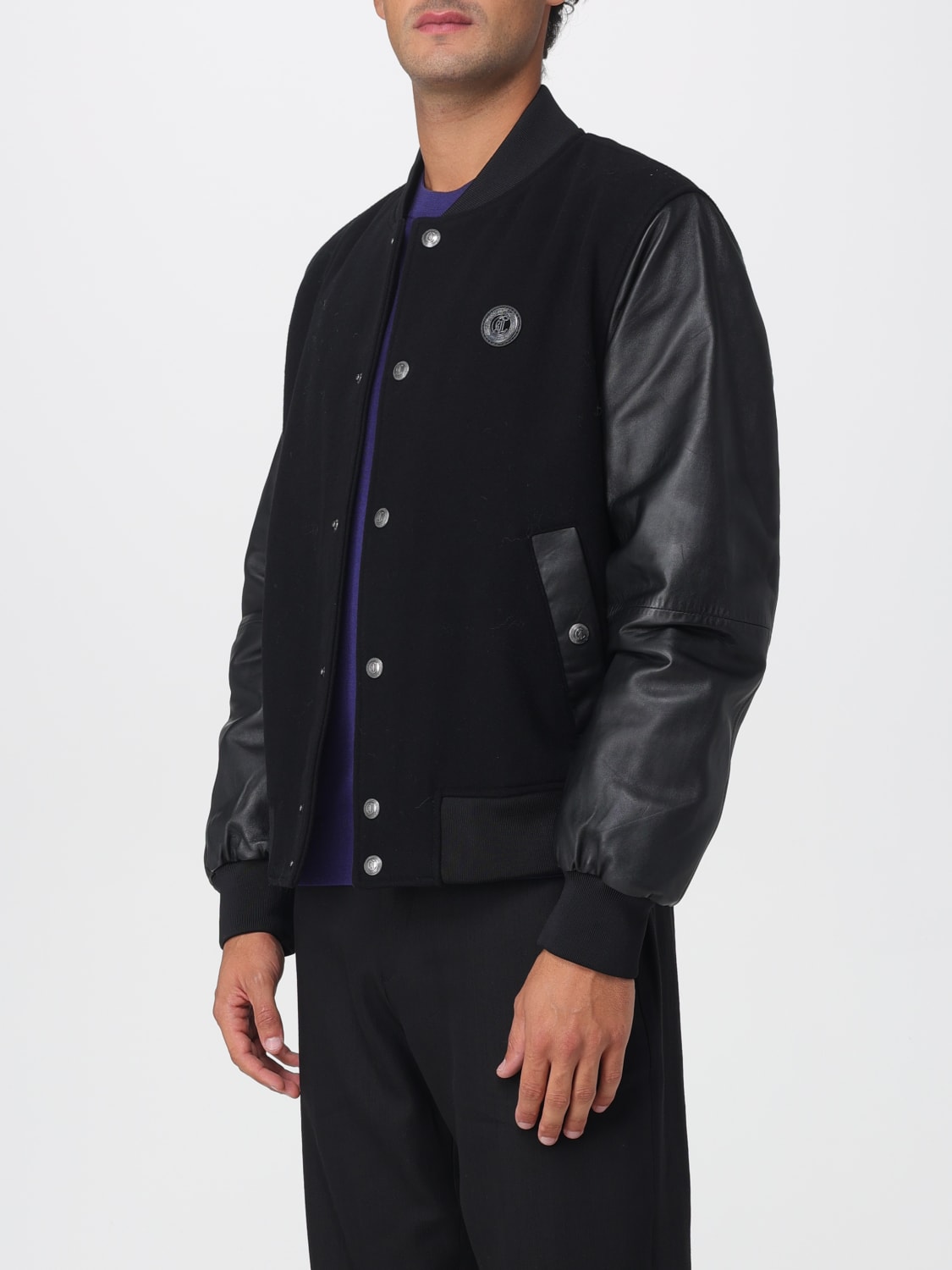 JUST CAVALLI JACKET: Jacket men Just Cavalli, Black - Img 3