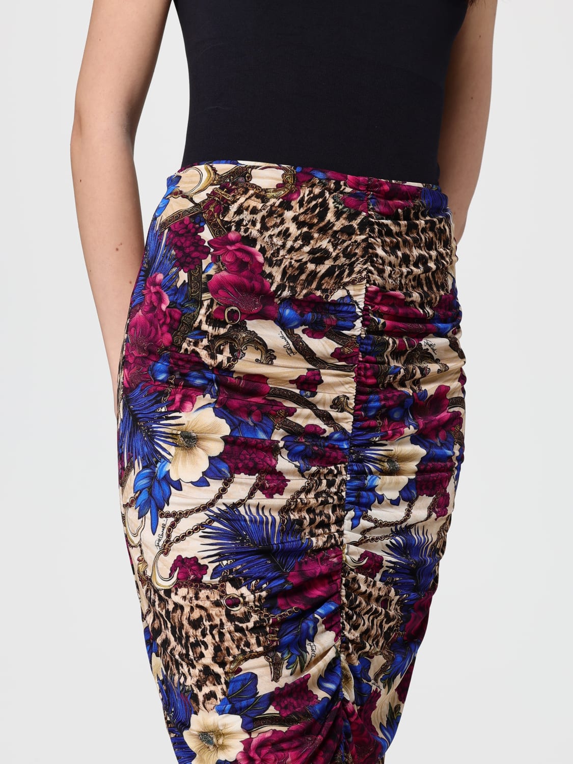JUST CAVALLI SKIRT: Skirt woman Just Cavalli, Multicolor - Img 3