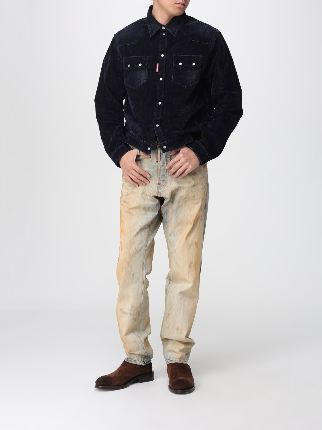 DSQUARED2 JEANS: Jeans herren Dsquared2, Navy - Img 2