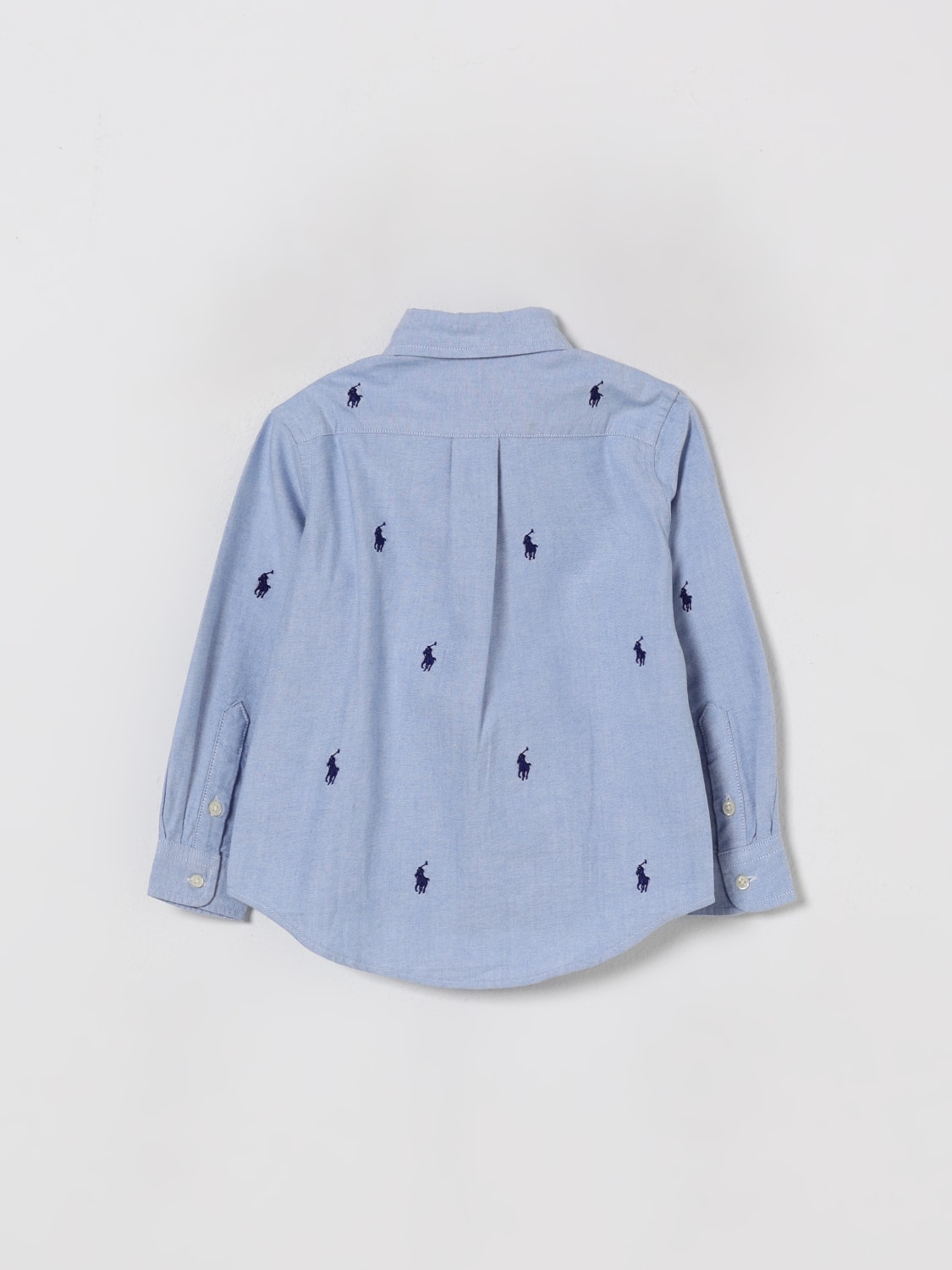 POLO RALPH LAUREN SHIRT: Sweater kids Polo Ralph Lauren, Blue - Img 2