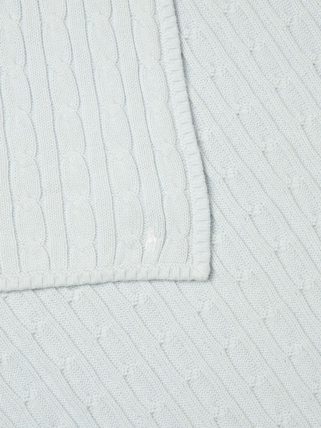 POLO RALPH LAUREN MANTA: Sábana niños Polo Ralph Lauren, Azul Oscuro - Img 3