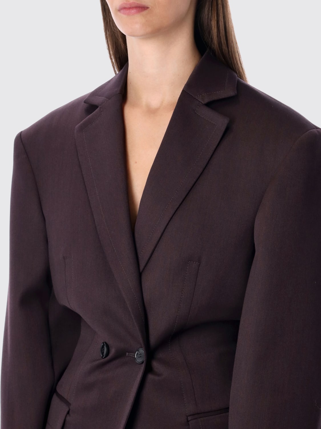 MAGDA BUTRYM JACKET: Jacket woman Magda Butrym, Violet - Img 3