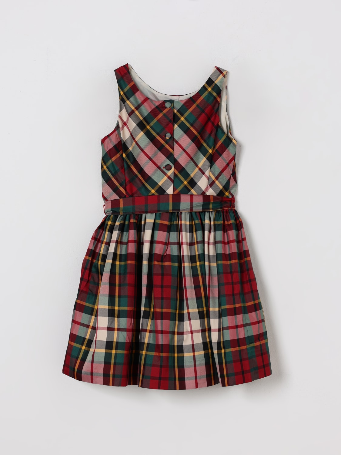 POLO RALPH LAUREN DRESS: Dress kids Polo Ralph Lauren, Multicolor - Img 2