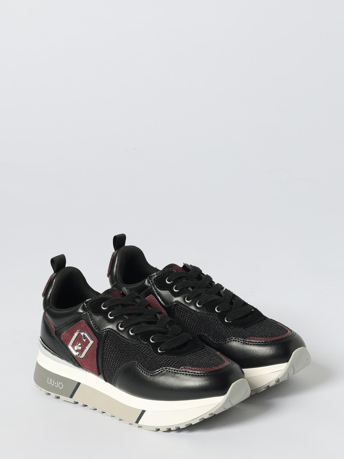 LIU JO SNEAKERS: Shoes woman Liu Jo, Black - Img 2