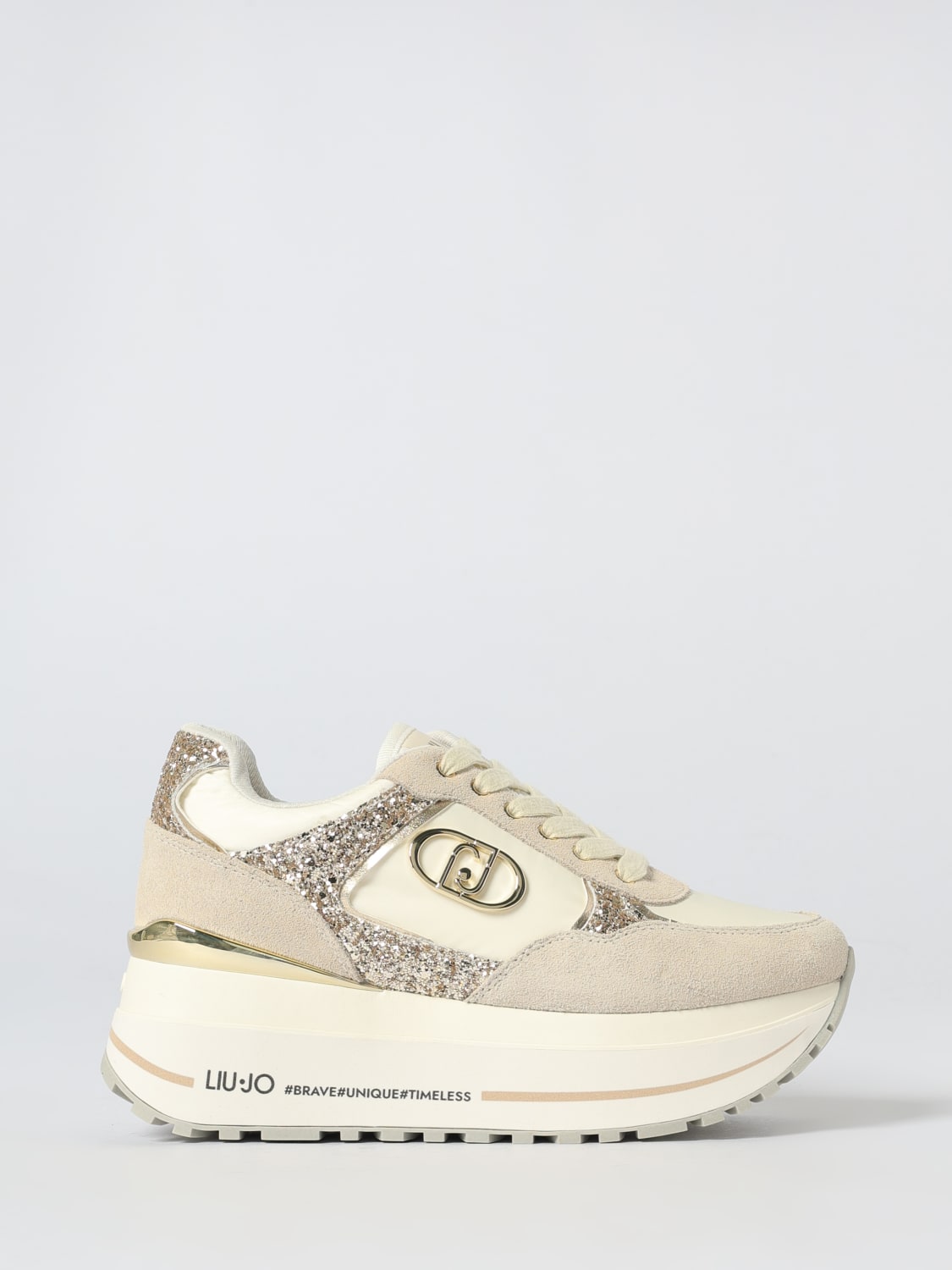 LIU JO SNEAKERS: Shoes woman Liu Jo, Milk - Img 1