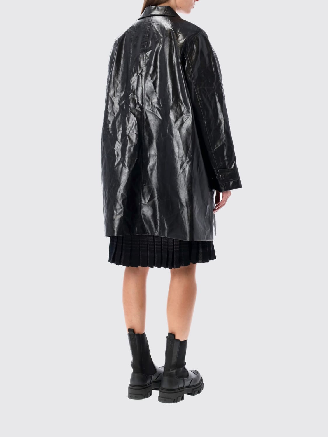 LOW CLASSIC JACKET: Coat woman Low Classic, Black - Img 2