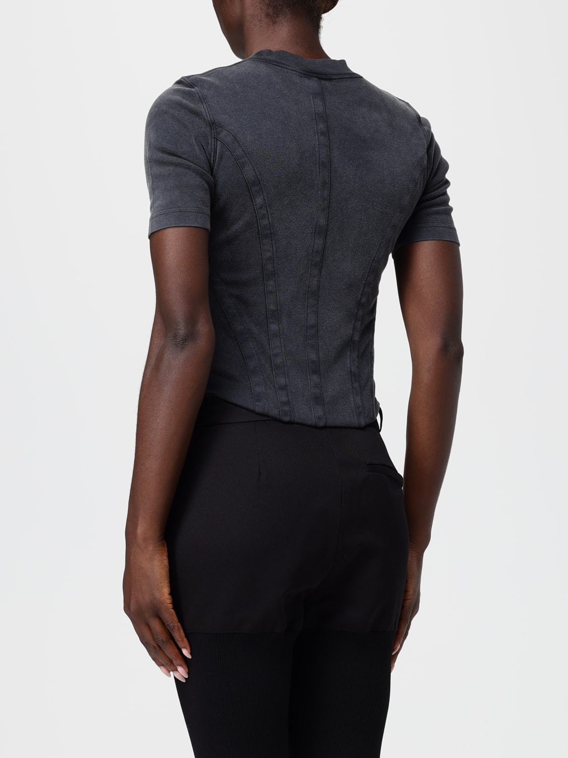 BALENCIAGA T-SHIRT: T-shirt woman Balenciaga, Black - Img 3