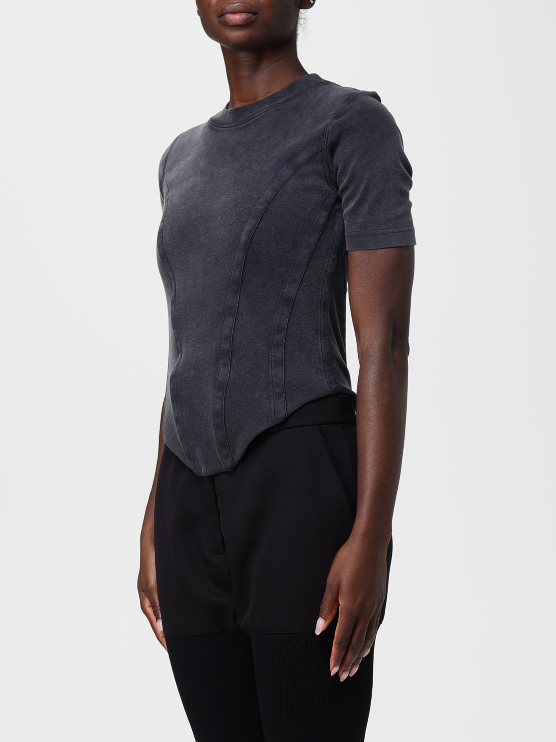 BALENCIAGA T-SHIRT: T-shirt woman Balenciaga, Black - Img 4