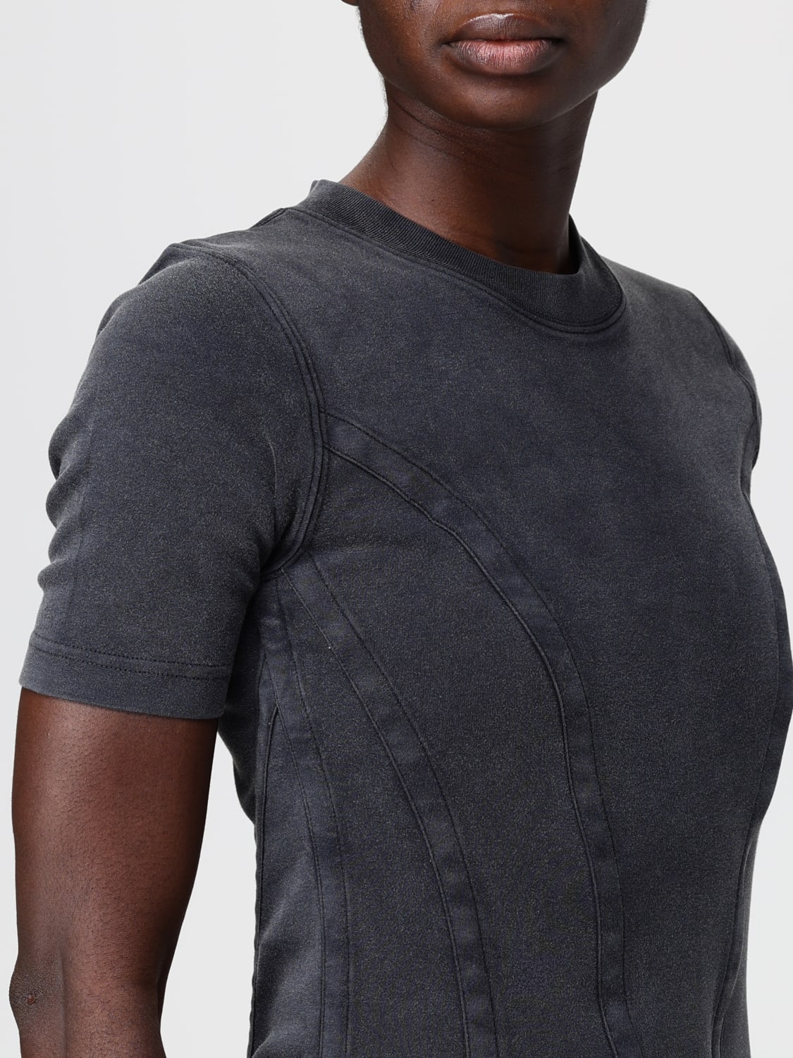 BALENCIAGA T-SHIRT: T-shirt woman Balenciaga, Black - Img 5