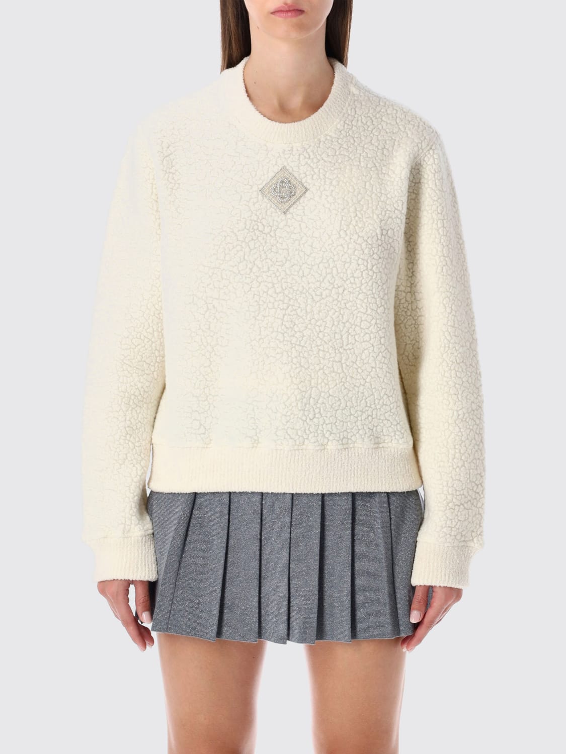 CASABLANCA PULLOVER: Sweatshirt damen Casablanca, Beige - Img 1