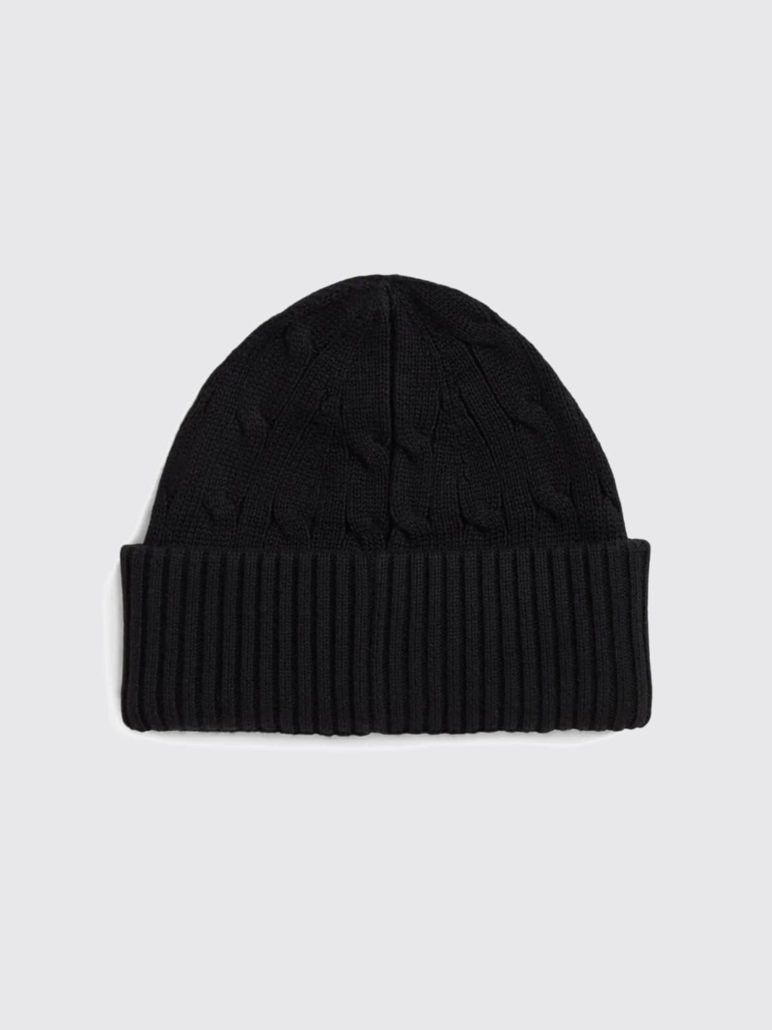 POLO RALPH LAUREN GORRO: Gorro niños Polo Ralph Lauren, Negro - Img 2