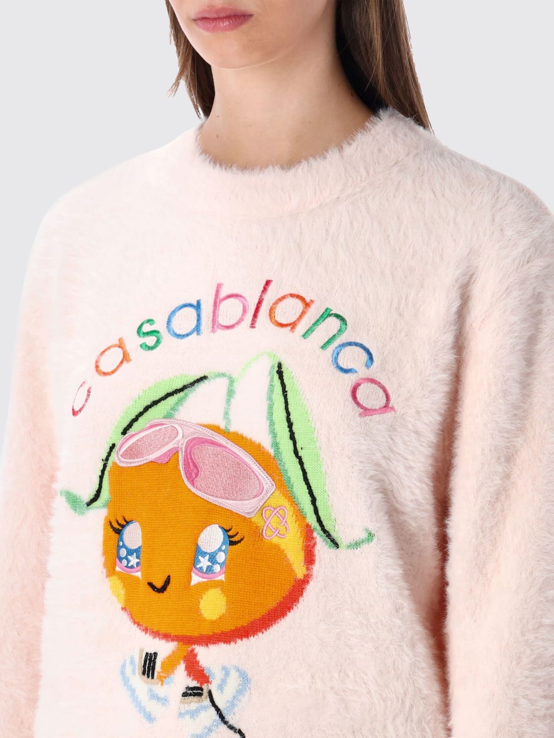 CASABLANCA SWEATER: Sweater woman Casablanca, Pink - Img 3