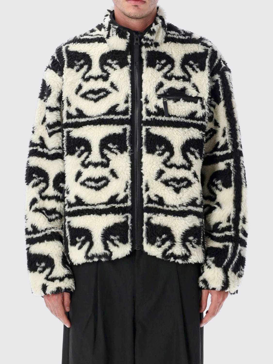 OBEY JACKET: Jacket men Obey, Black - Img 1