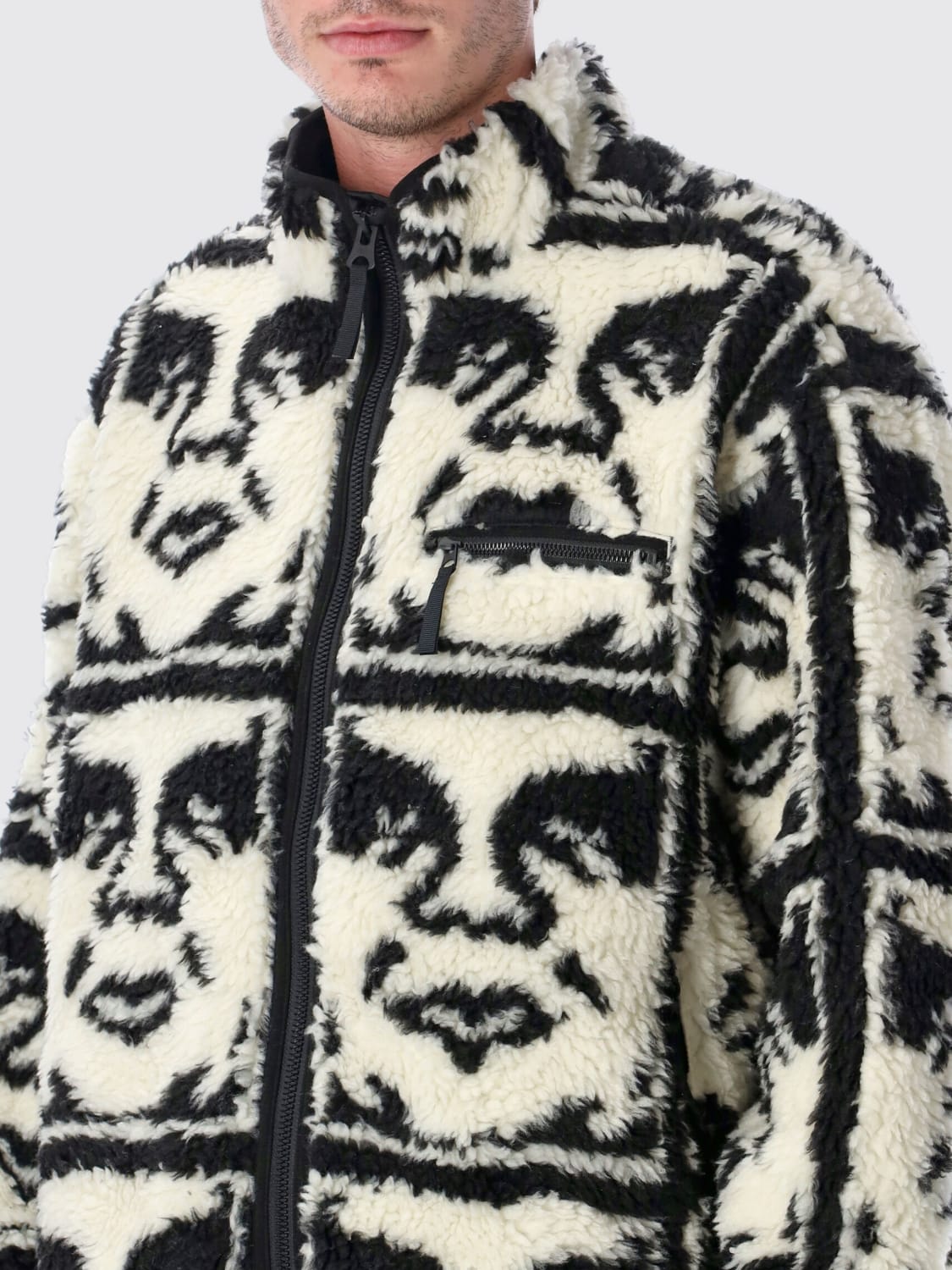 OBEY JACKET: Jacket men Obey, Black - Img 3