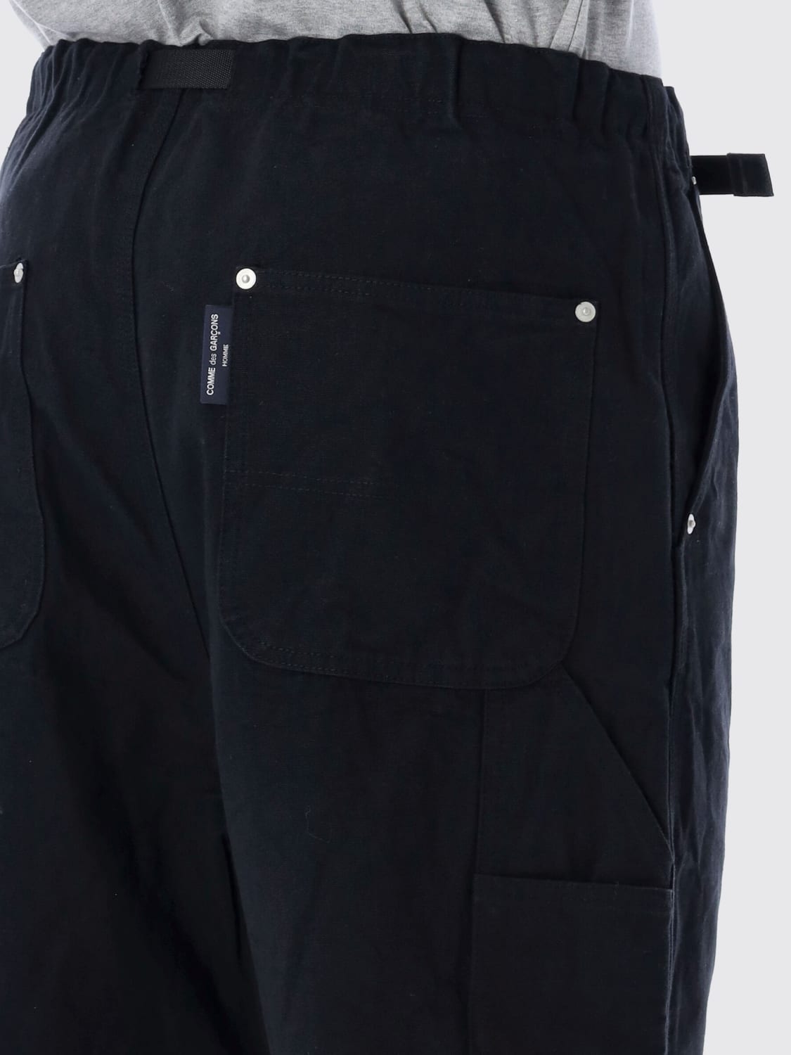 COMME DES GARÇONS PANTS: Pants men Comme Des Garçons, Black - Img 3