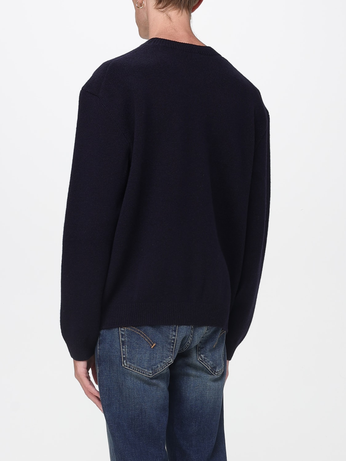 MAISON KITSUNÉ SWEATER: Sweatshirt men Maison KitsunÉ, Blue - Img 2