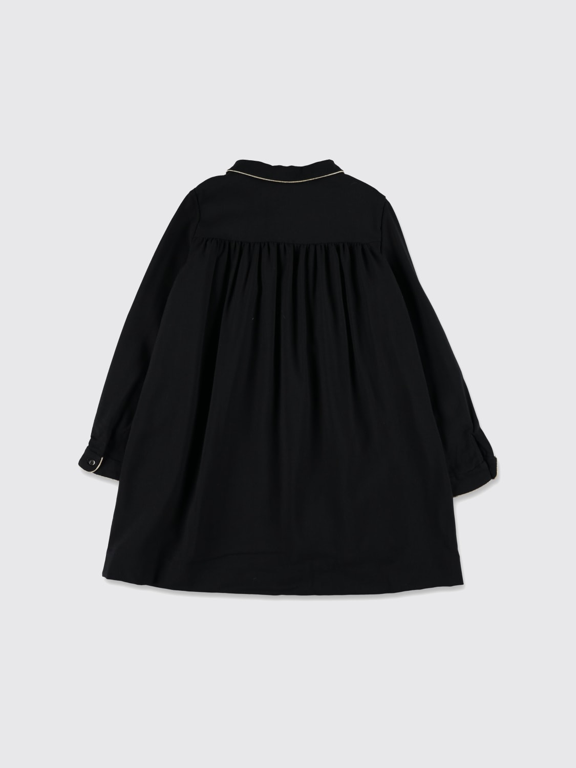 BONPOINT DRESS: Dress kids Bonpoint, Black - Img 2