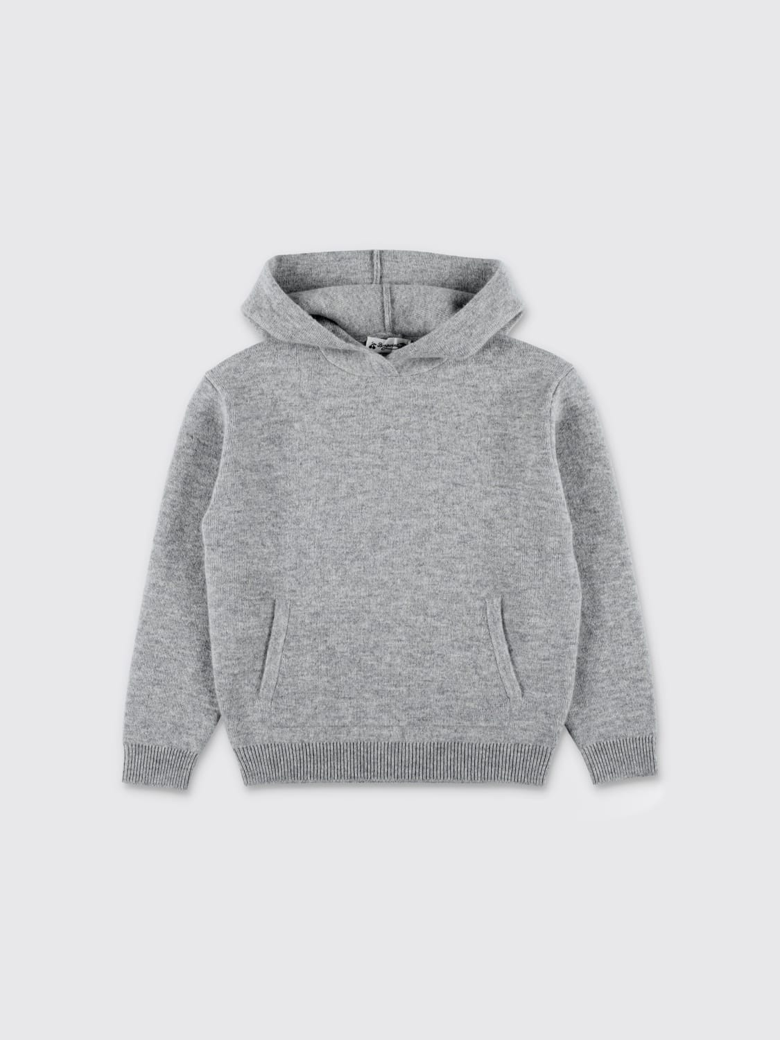 BONPOINT SWEATER: Sweater kids Bonpoint, Grey - Img 1