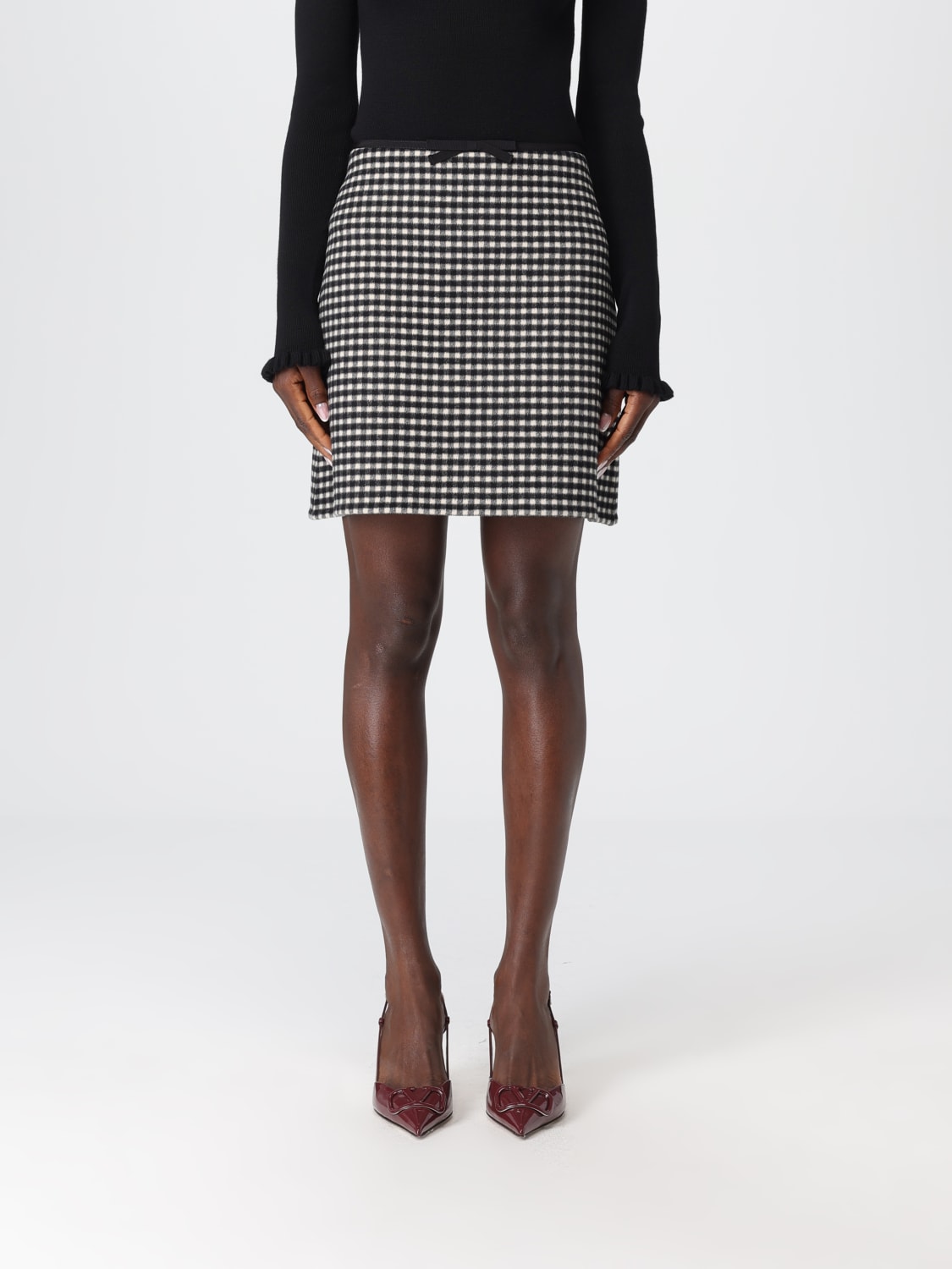 VALENTINO SKIRT: Skirt woman Valentino, Ivory - Img 1