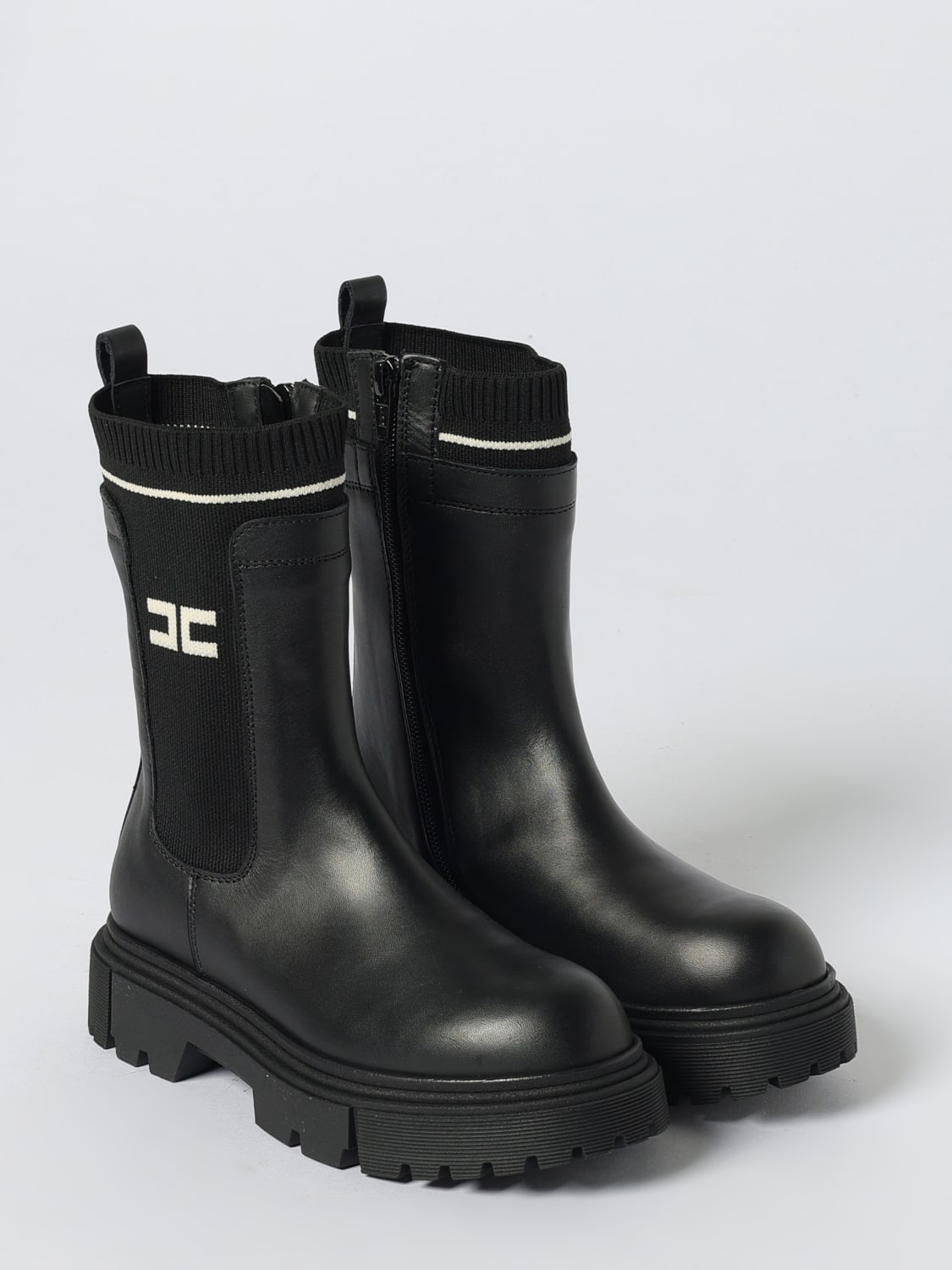 ELISABETTA FRANCHI LA MIA BAMBINA SHOES: Shoes kids Elisabetta Franchi La Mia Bambina, Black - Img 2