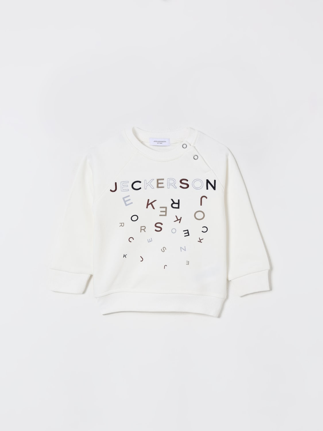JECKERSON SWEATER: Sweater kids Jeckerson, White - Img 1