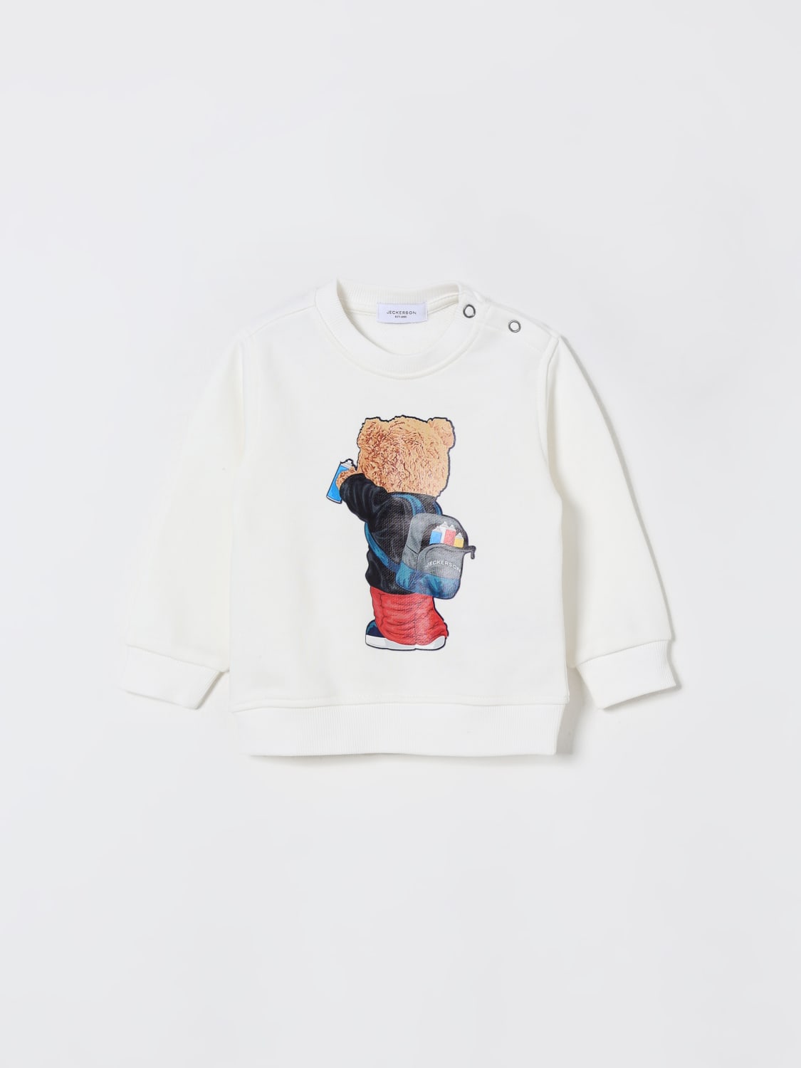 JECKERSON SWEATER: Sweater kids Jeckerson, White - Img 1