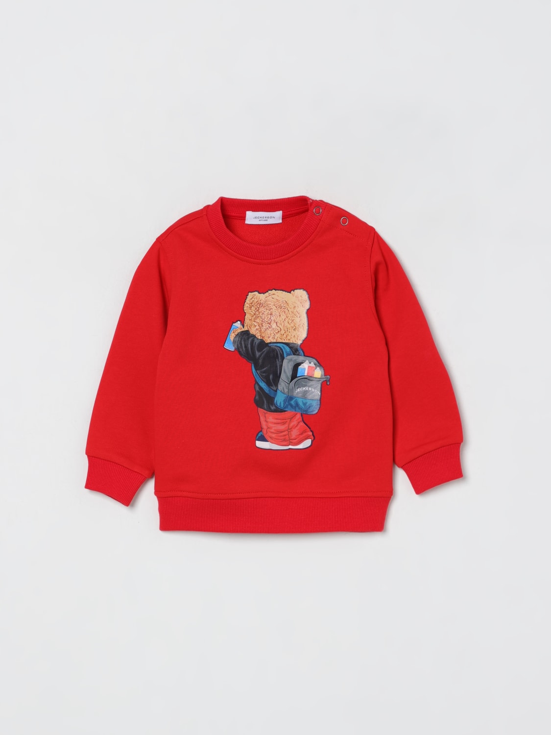 JECKERSON SWEATER: Sweater kids Jeckerson, Red - Img 1