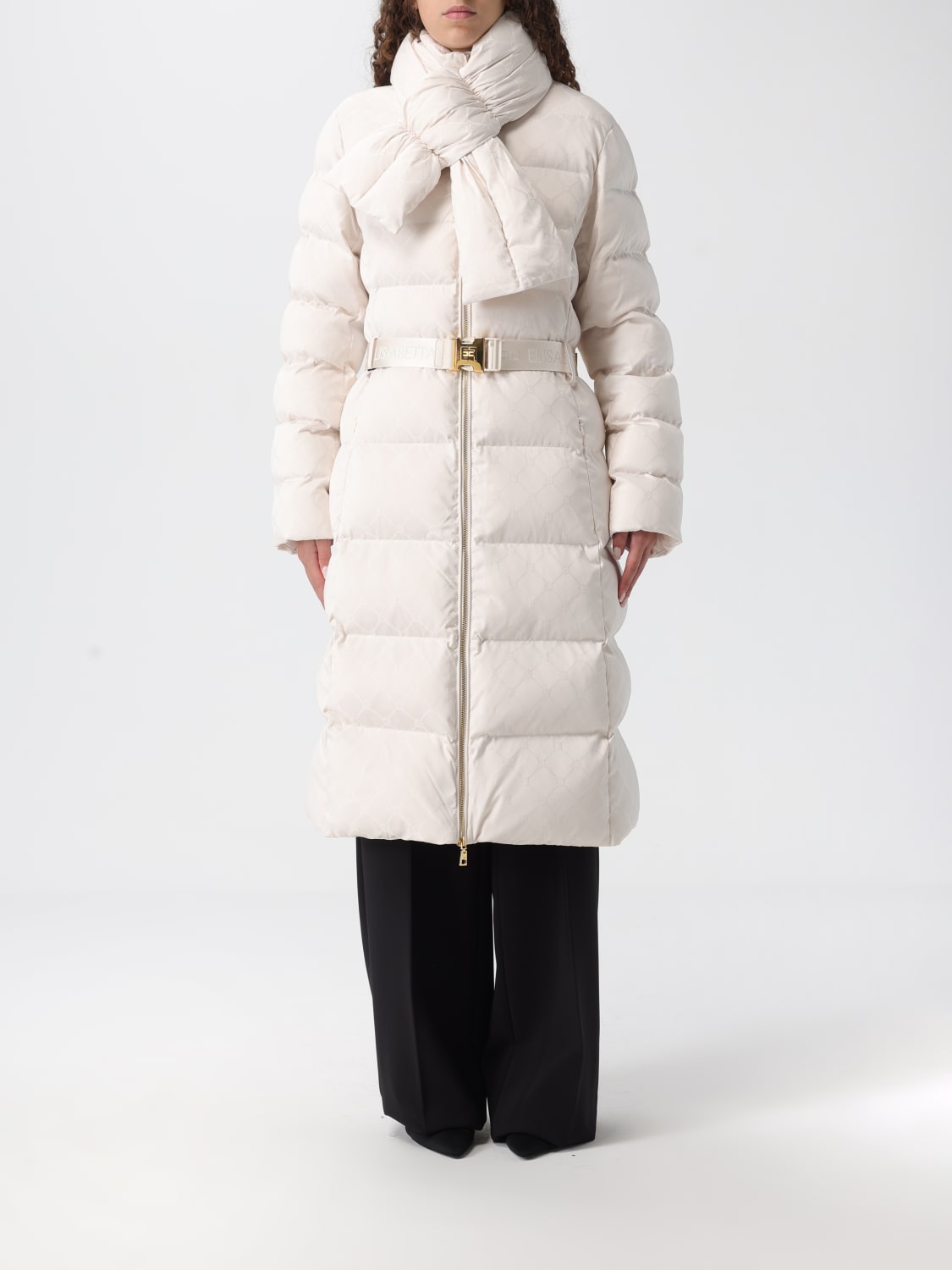 ELISABETTA FRANCHI JACKET: Jacket woman Elisabetta Franchi, Milk - Img 1