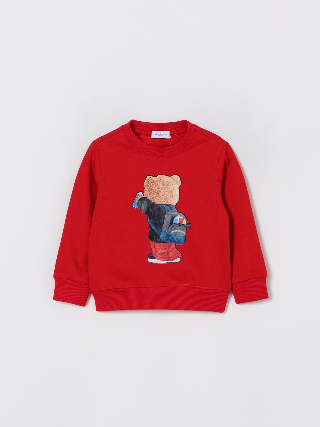 JECKERSON SWEATER: Sweater kids Jeckerson, Red - Img 1