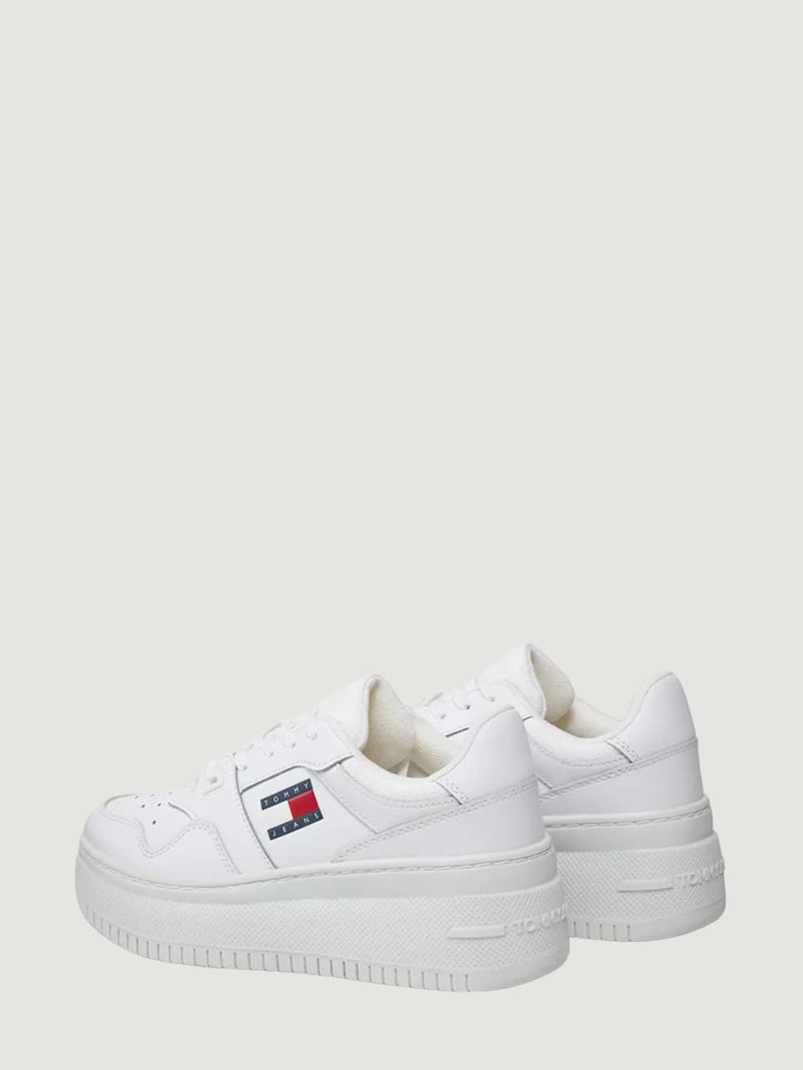 TOMMY JEANS SNEAKERS: Sneakers woman Tommy Jeans, White - Img 3