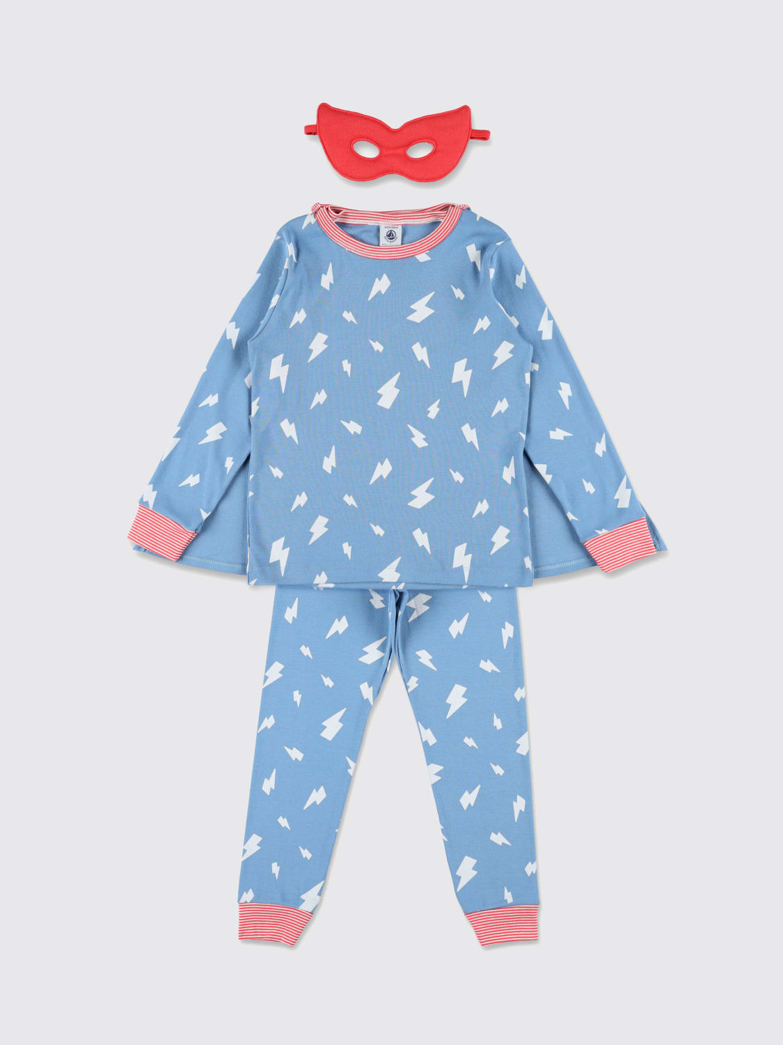 PETIT BATEAU KLEIDUNGSSET: Pyjama kinder Petit Bateau, Blau - Img 1