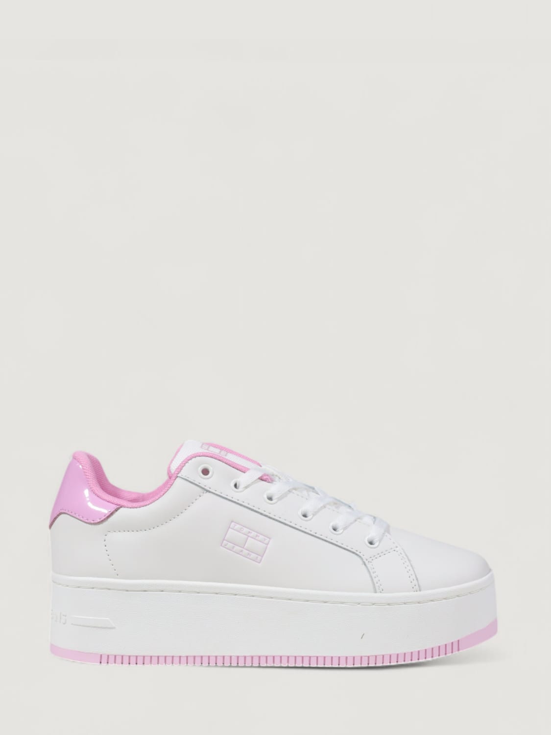 TOMMY JEANS SNEAKERS: Sneakers woman Tommy Jeans, Pink - Img 1