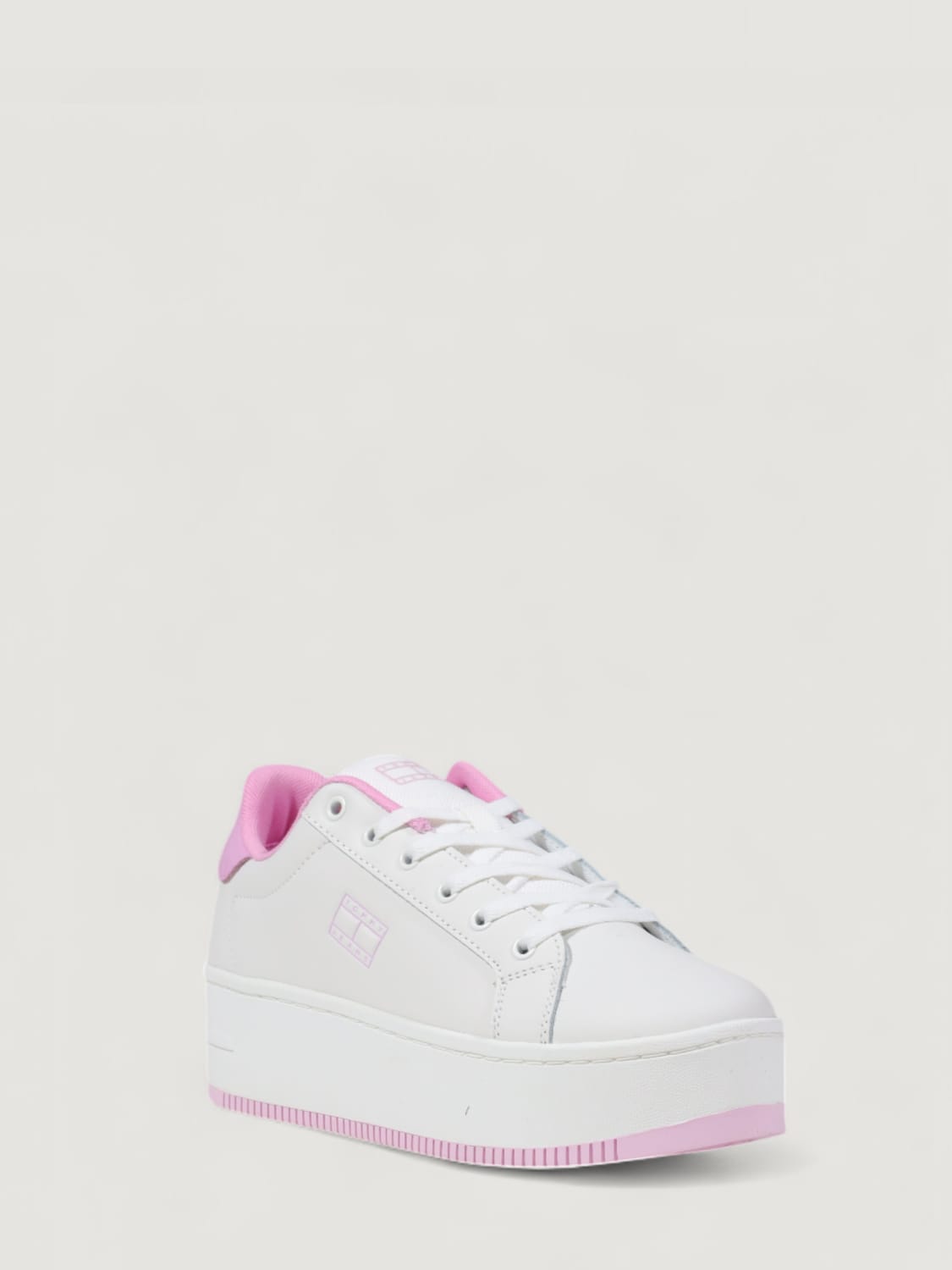 TOMMY JEANS SNEAKERS: Sneakers woman Tommy Jeans, Pink - Img 2