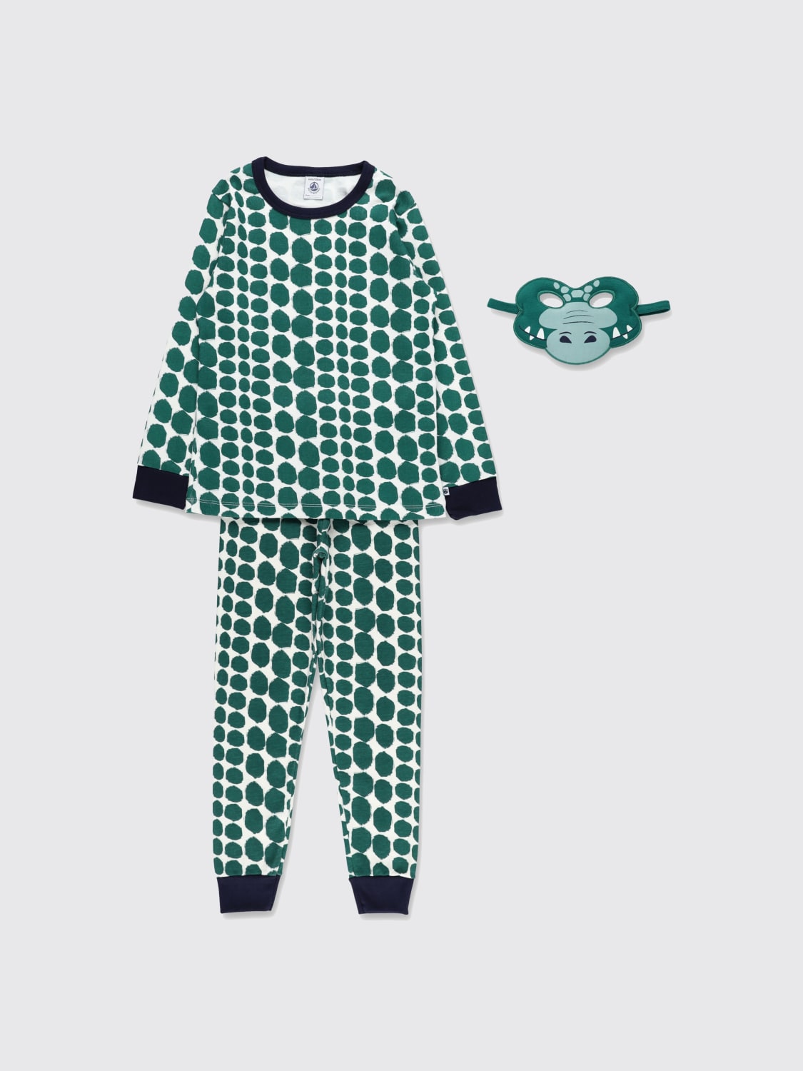 PETIT BATEAU 套装: 睡衣 儿童 Petit Bateau, 绿色 - Img 1