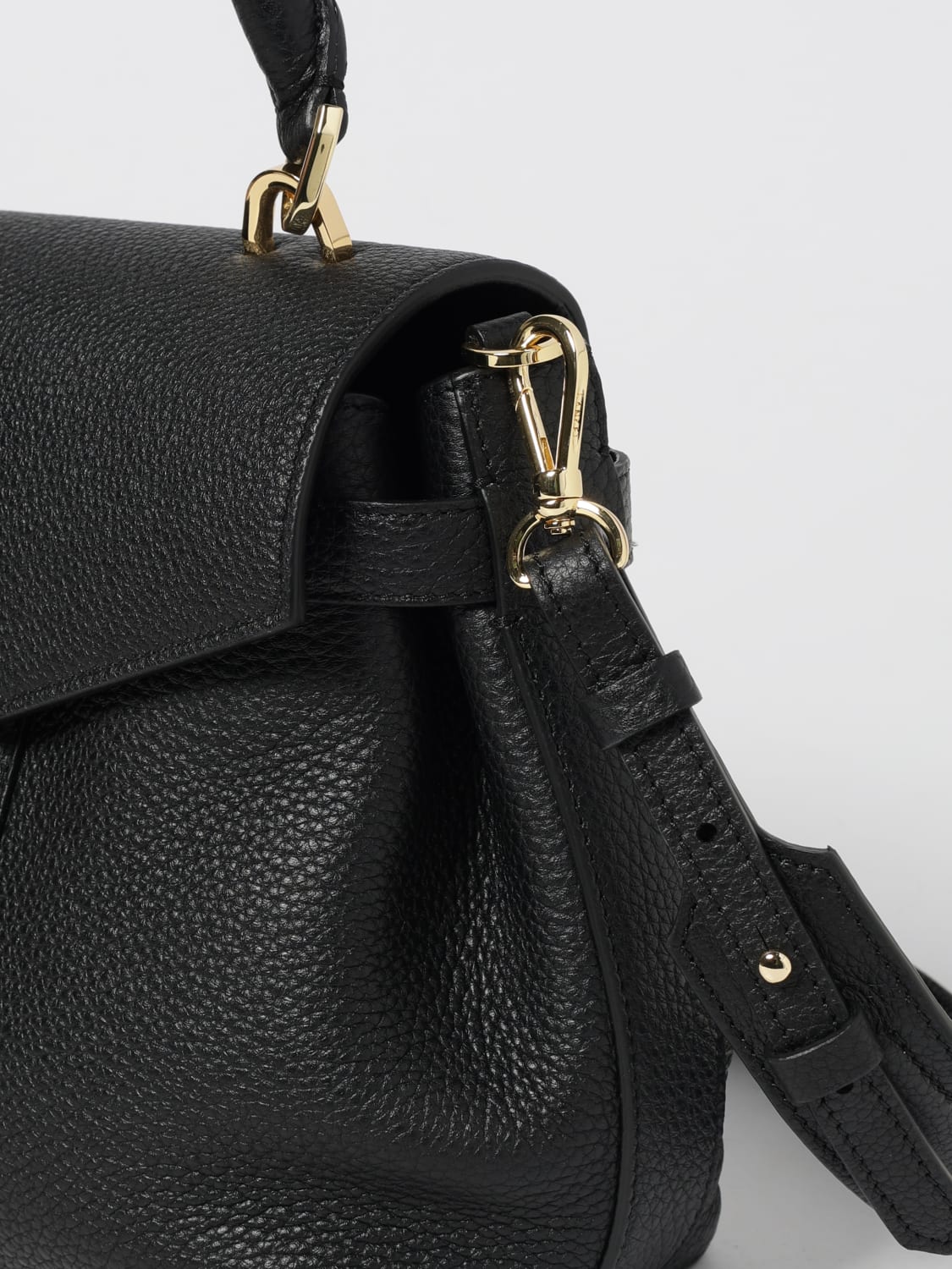 LANCEL BORSA A MANO: Borsa a spalla in pelle Lancel, Nero - Img 3