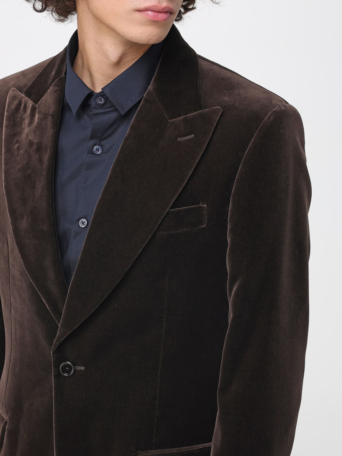 LARDINI CHAQUETA: Chaqueta hombre Lardini, Marrón - Img 4