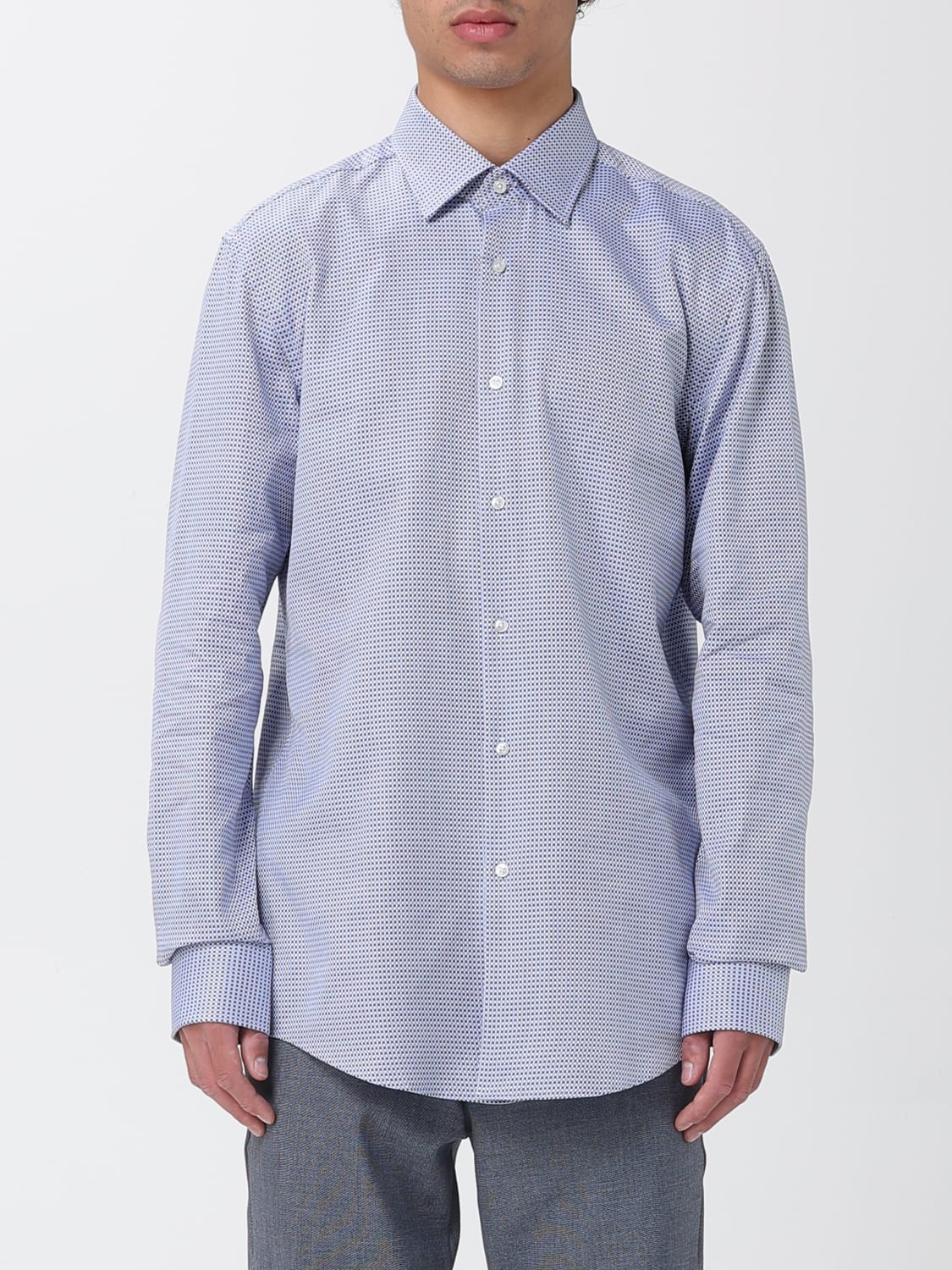 BOSS CAMISA: Camisa hombre Boss, Azul Claro - Img 1