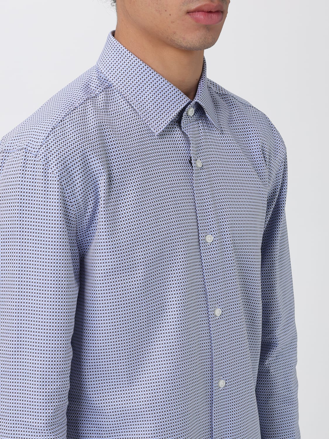 BOSS CAMISA: Camisa hombre Boss, Azul Claro - Img 3