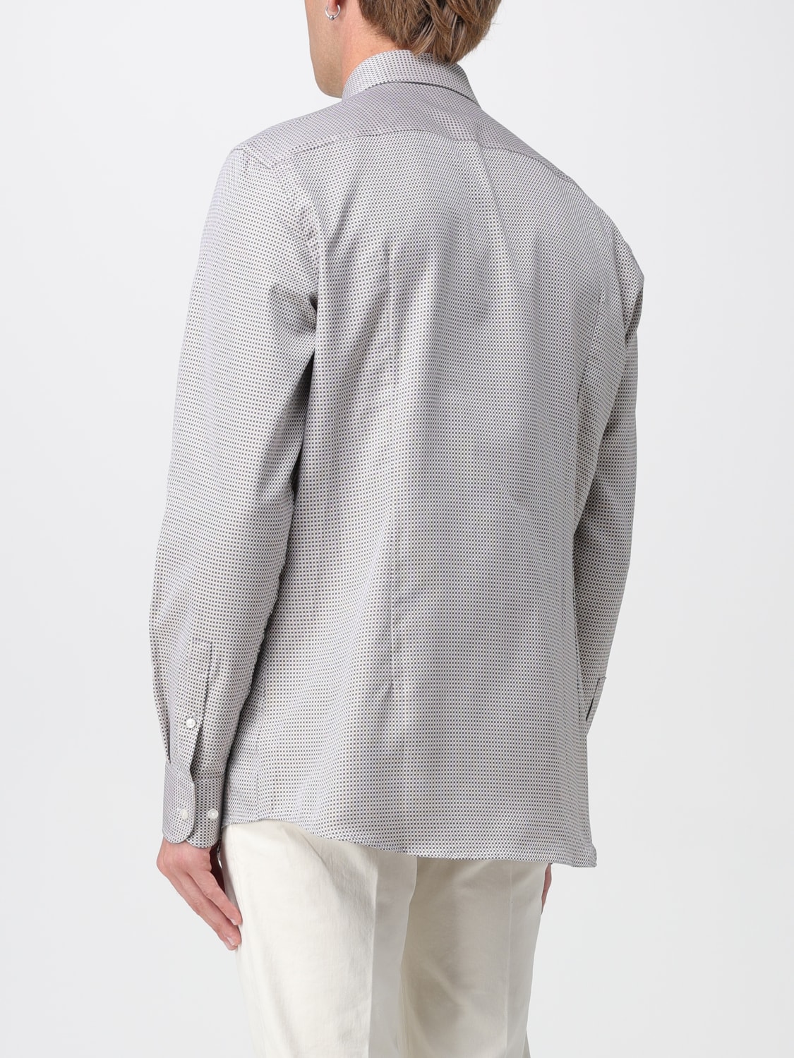 BOSS SHIRT: Shirt men Boss, Beige - Img 2