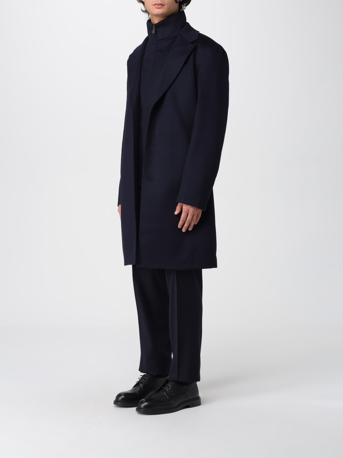 BOSS ABRIGO: Abrigo hombre Boss, Azul Oscuro - Img 3