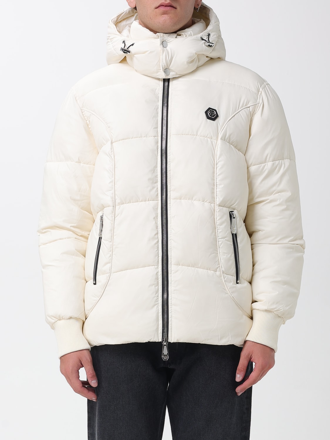 PHILIPP PLEIN JACKET: Jacket men Philipp Plein, Beige - Img 1