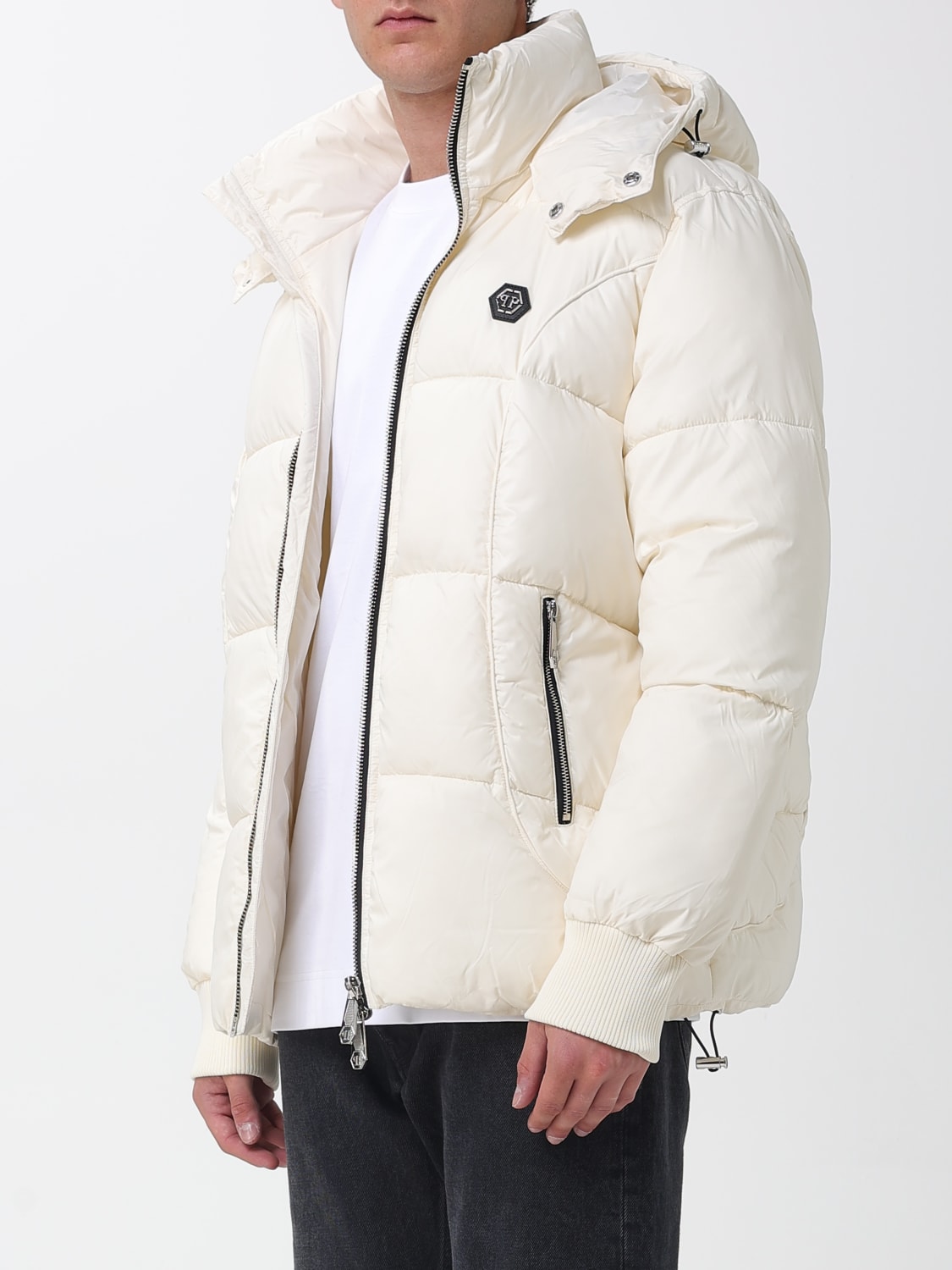 PHILIPP PLEIN JACKET: Jacket men Philipp Plein, Beige - Img 3