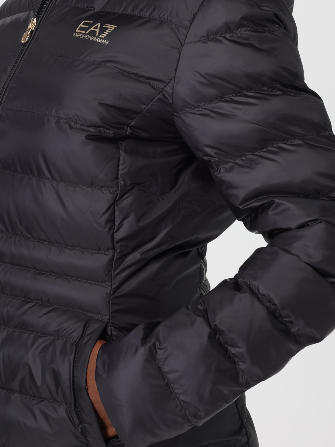 EA7 JACKET: Jacket woman Ea7, Black - Img 4