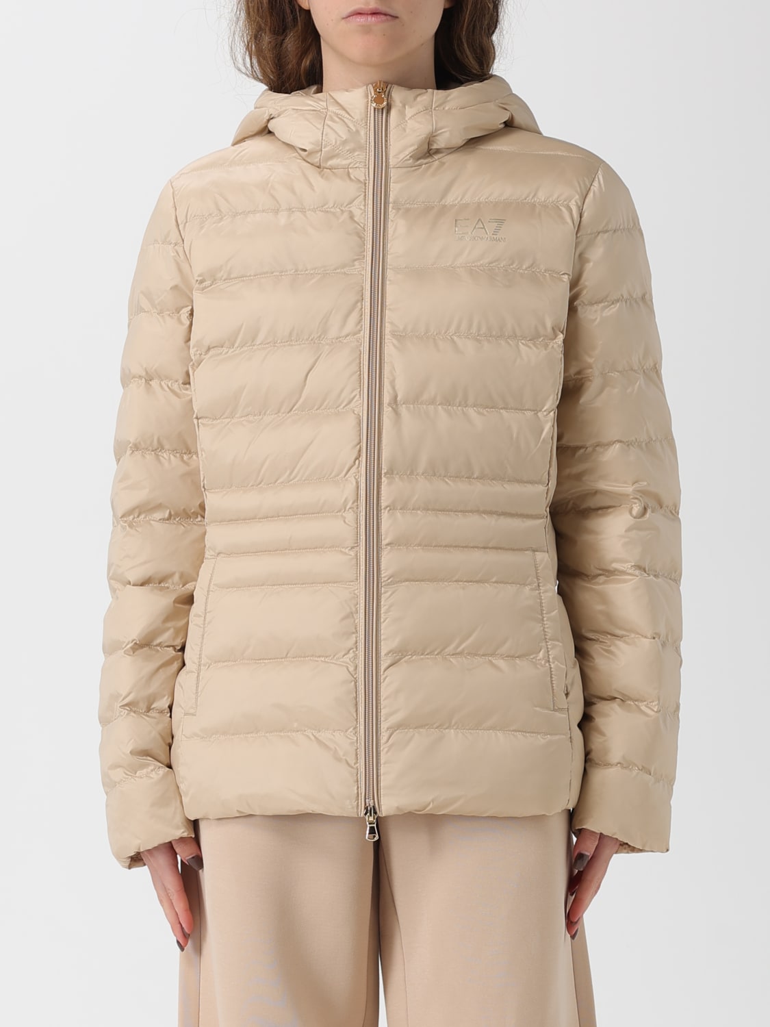EA7 VESTE: Veste femme Ea7, Beige - Img 1