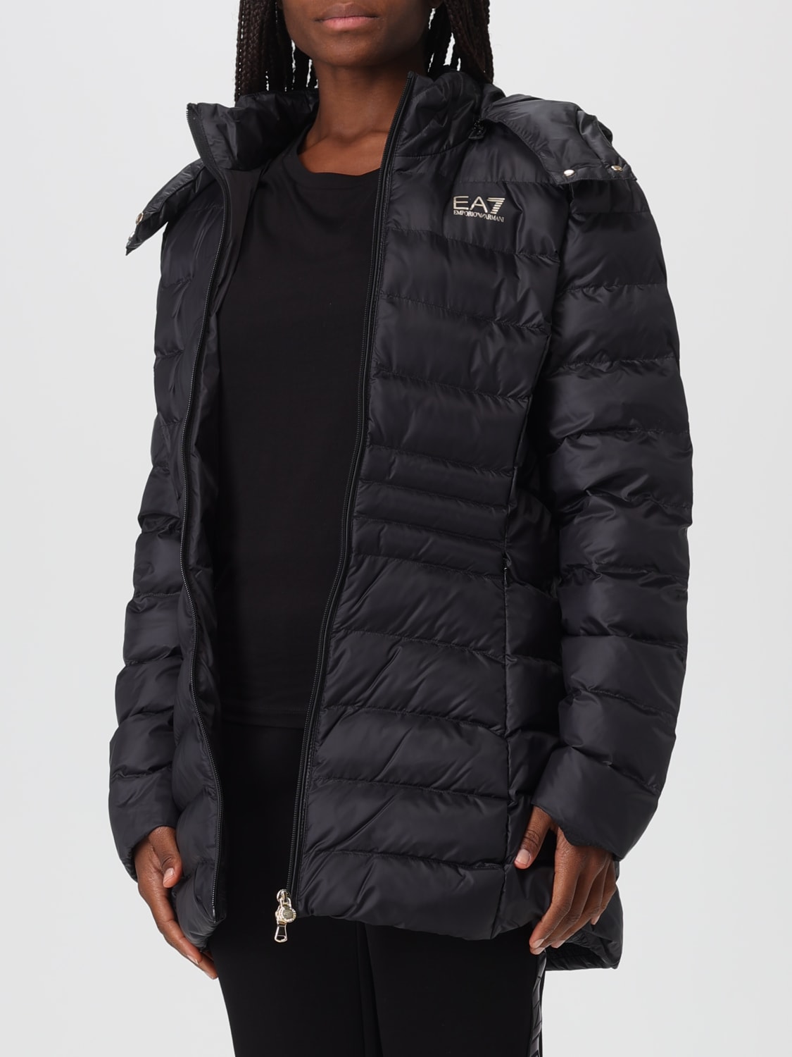 EA7 JACKE: Jacke damen Ea7, Schwarz - Img 3