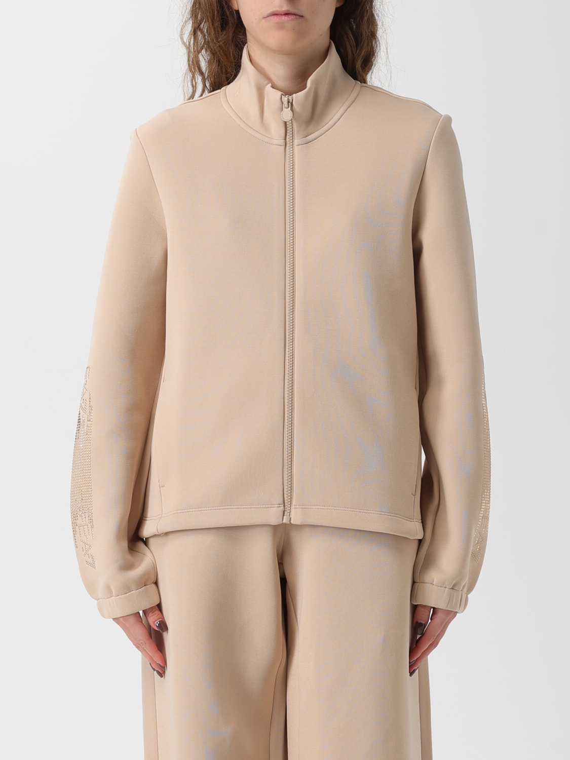 EA7 SWEATSHIRT: Pullover damen Ea7, Beige - Img 1