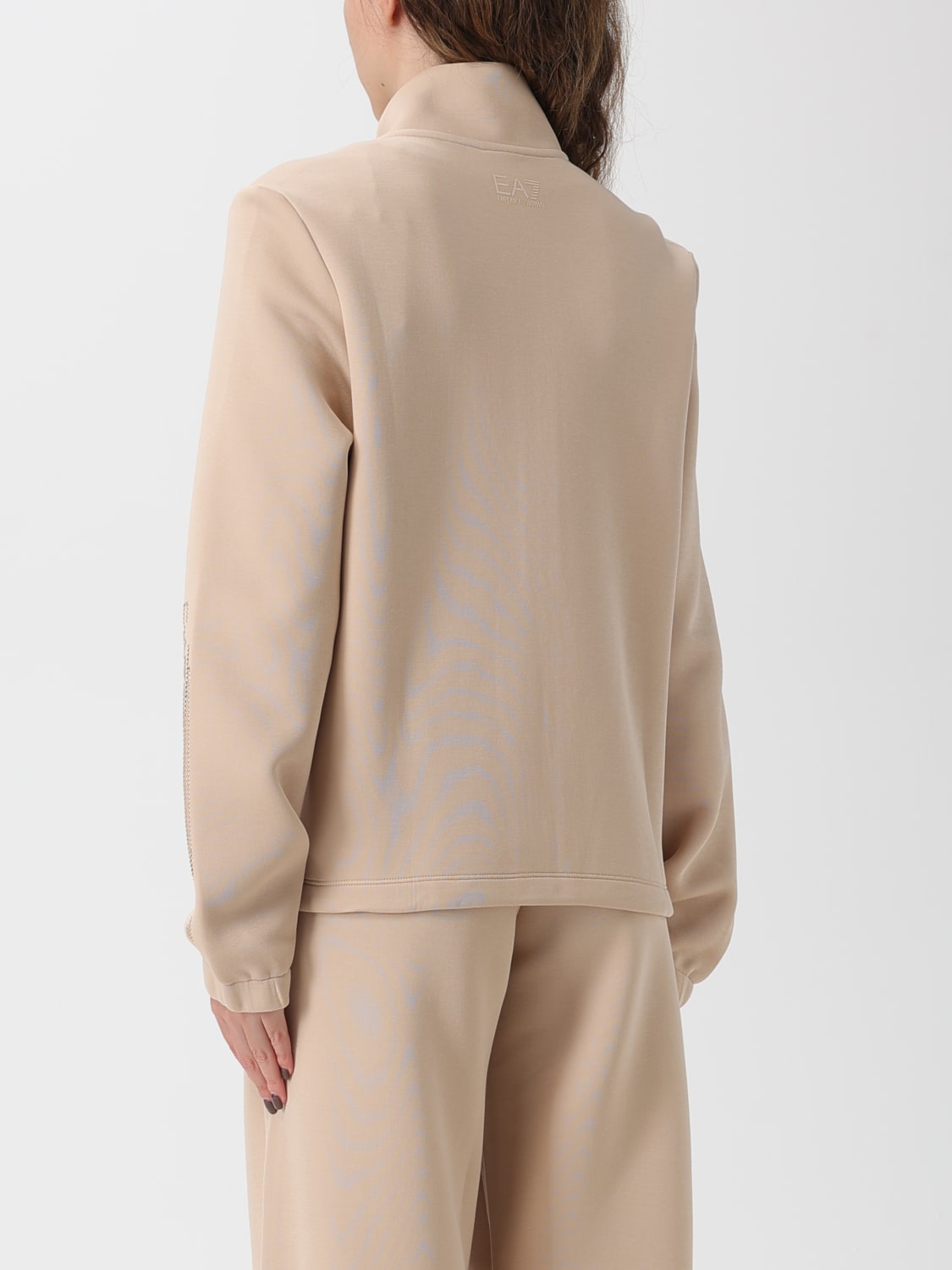 EA7 SWEATSHIRT: Pullover damen Ea7, Beige - Img 2