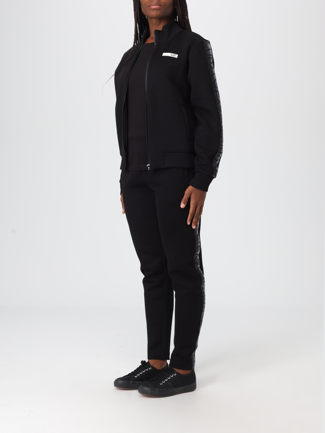 EA7 ENSEMBLE: Pantalon femme Ea7, Noir - Img 4