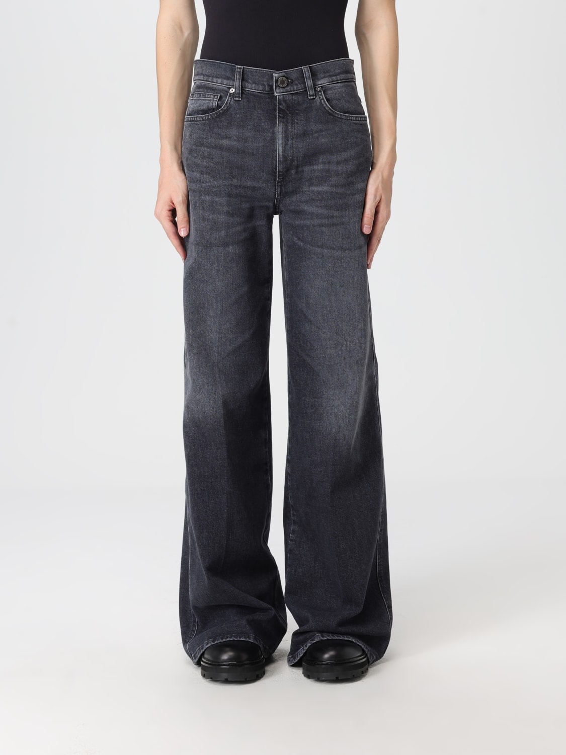 PT TORINO JEANS: Jeans woman Pt Torino, Black - Img 1